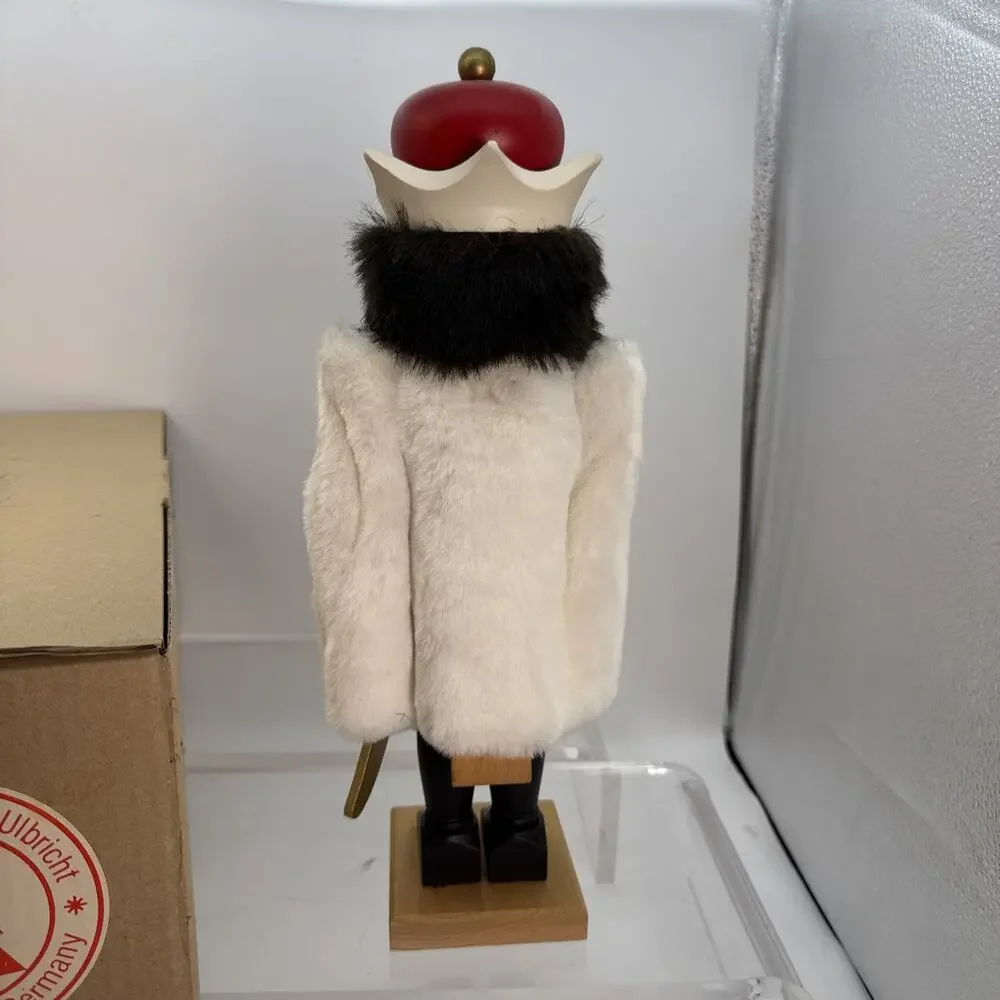 HOLZKUNST CHRISTIAN ULBRICHT NUTCRACKER King BAVARIA GERMANY Handmade